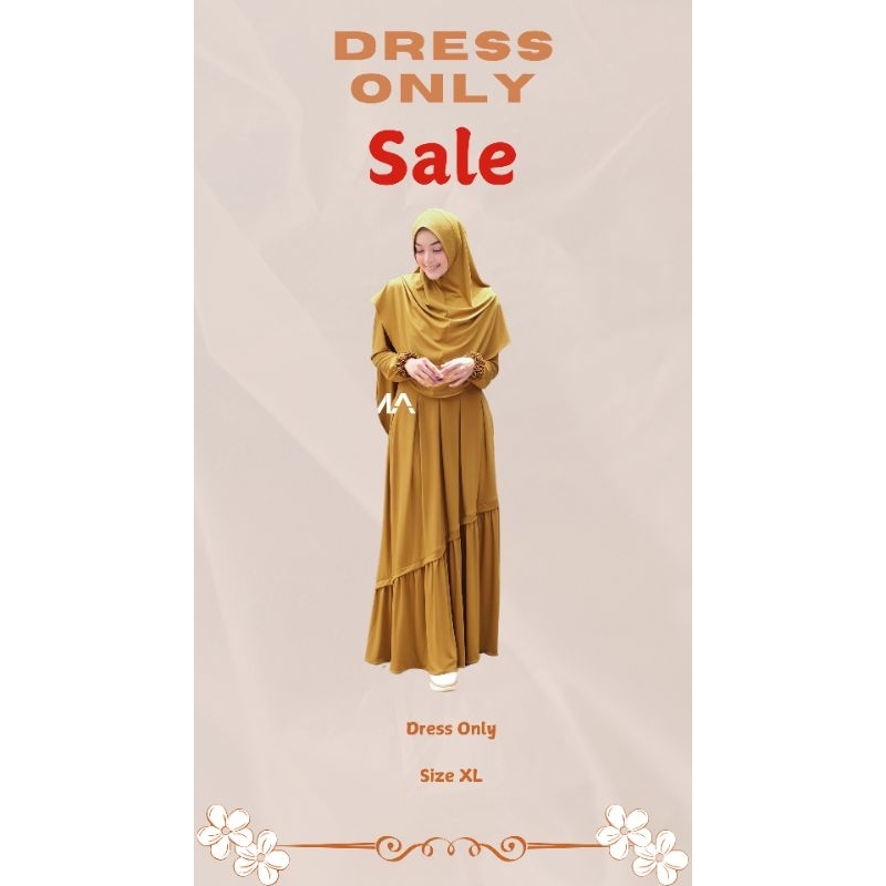 Gamis Jersey Syahdu Umma Syari