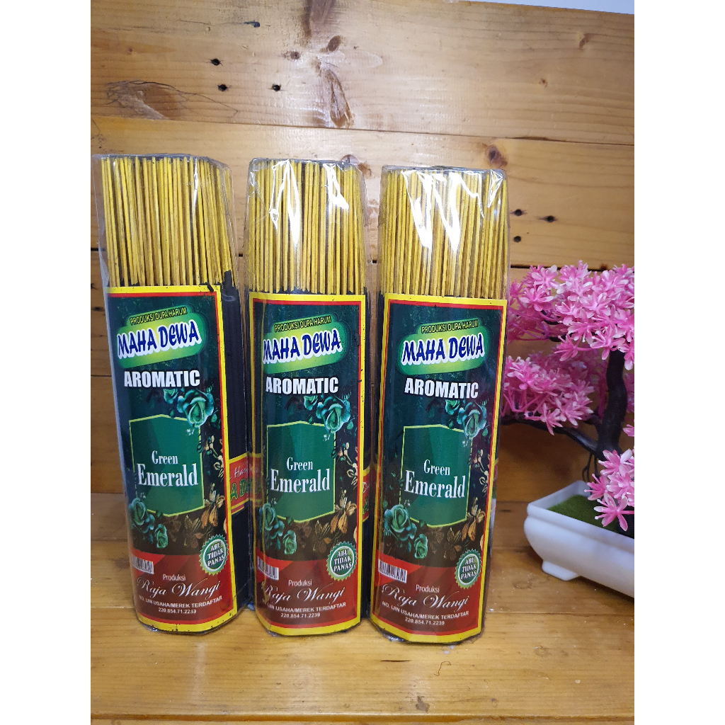 Dupa Harum Mahadewa Dupa Harum Bali Aroma Green Emerald Kemasan 300 Gram