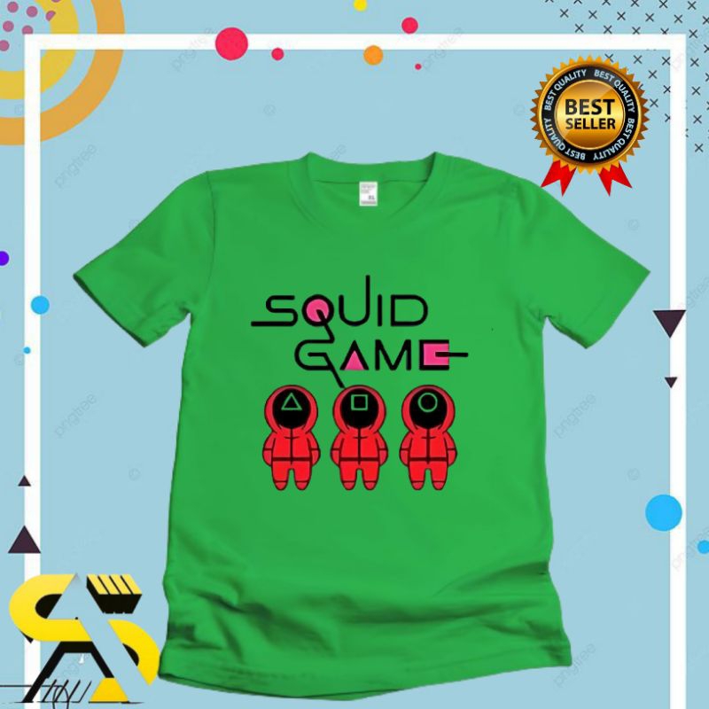 BAJU ANAK KAOS ATASAN ANAK SQUAD GAME