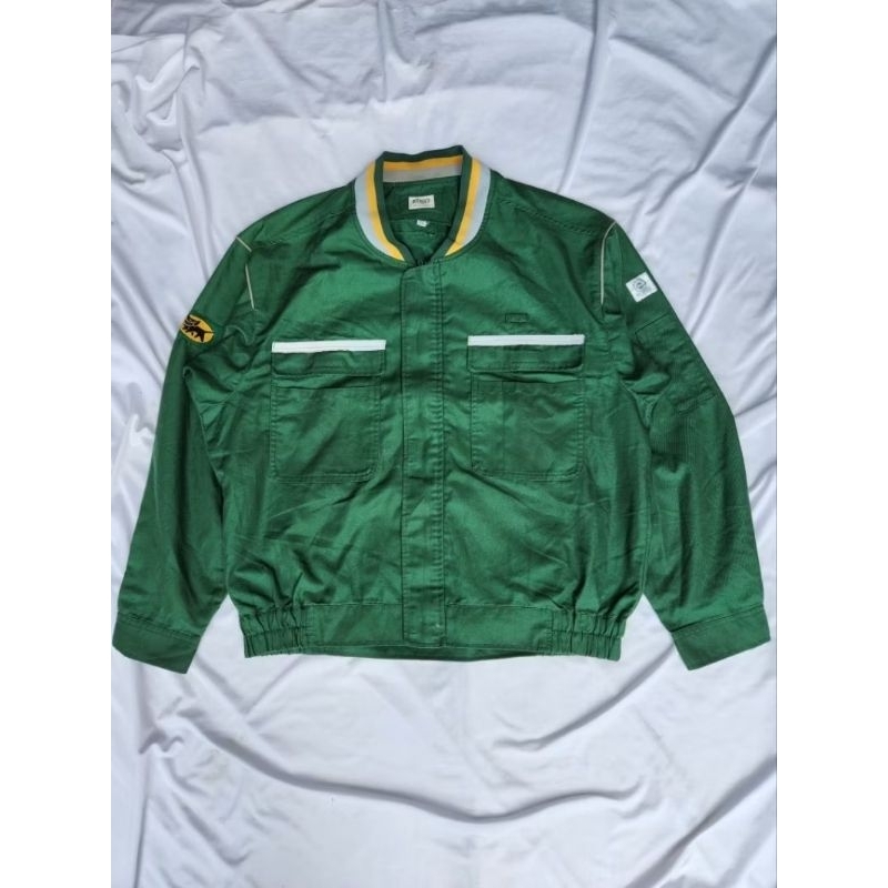 Jaket Work Harrington Unbrand Pria Second Murah Viral