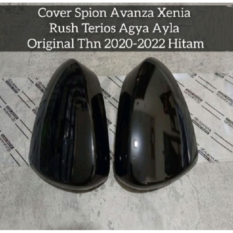 cover spion mobil Avanza Xenia Rush Terios Agya Ayla tahun 2020-2022 original warna hitam