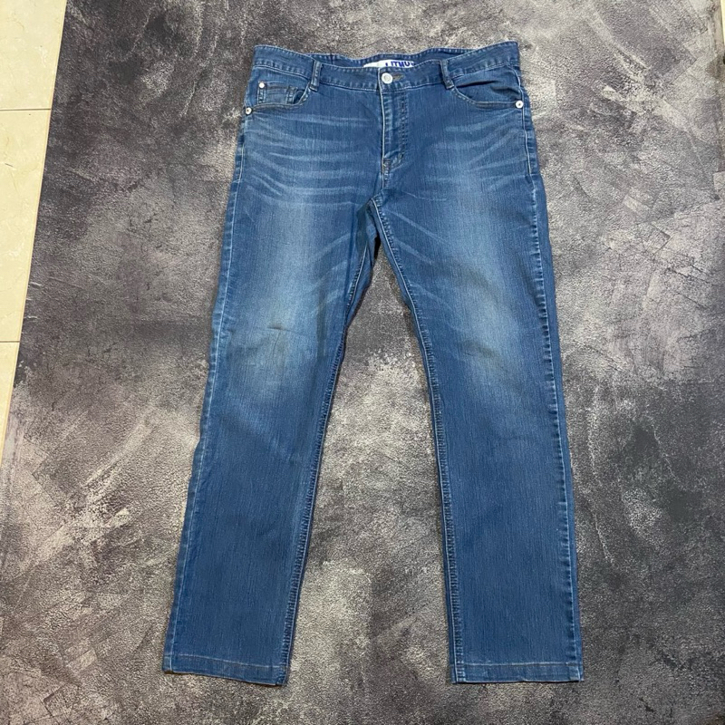 celana jeans litmus indigo