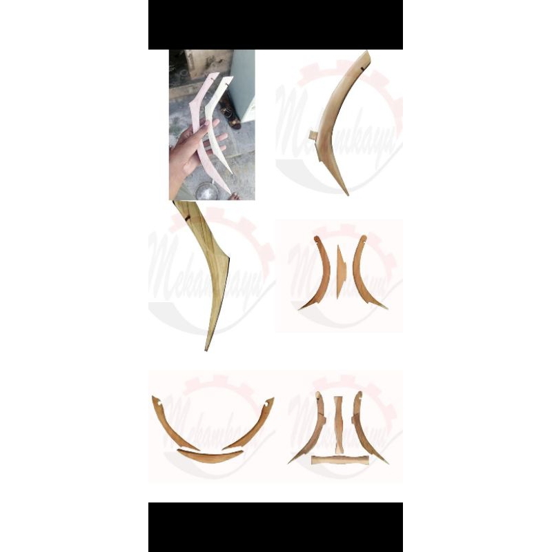 siyah busur kayu pfg busur efg