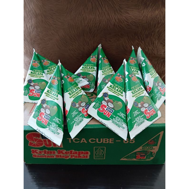 

SUN KARA Santan kelapa asli 65ml 3 PCS