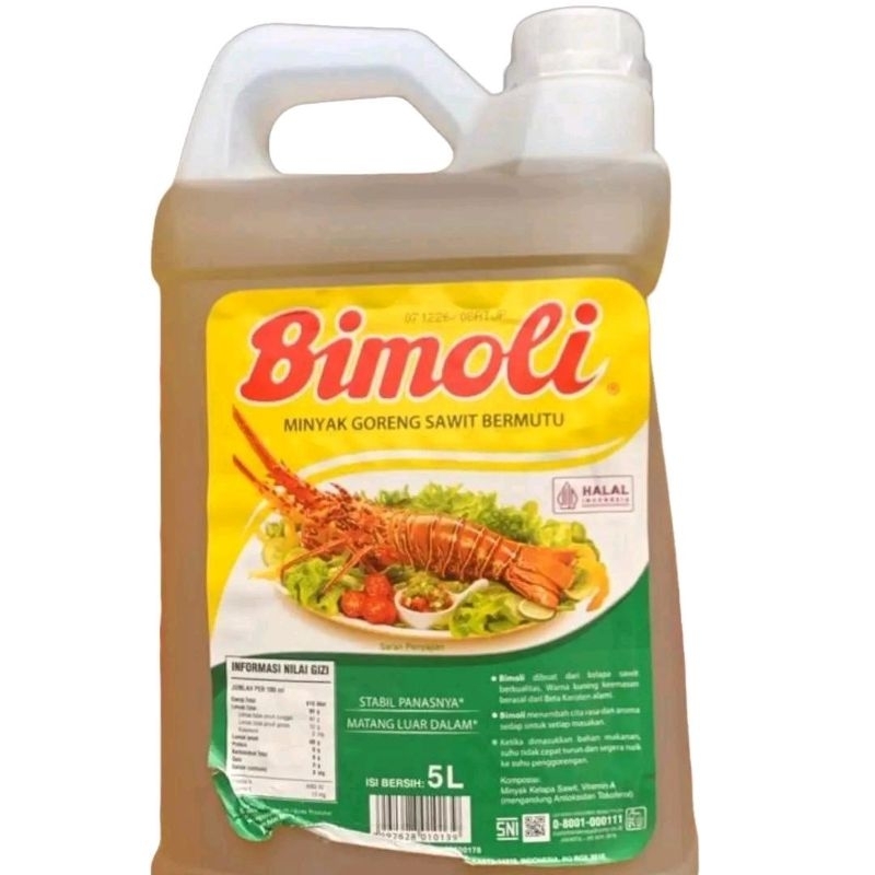 

Bimoli 5 Liter Minyak Goreng Berkualitas