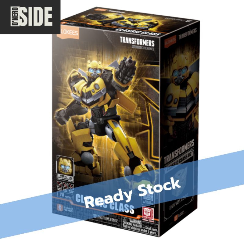 BLOKEES Model Kit Transformers Bumblebee (Luminous Eyes) Classic Class 02