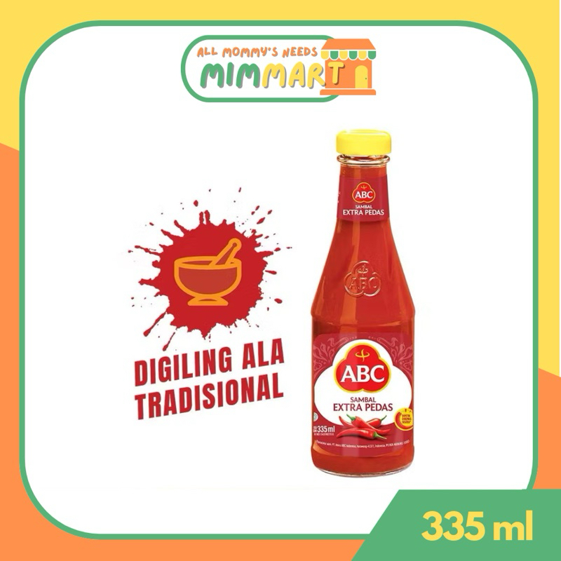 

[MimMart] - ABC Sambal Extra Pedas 335 ml