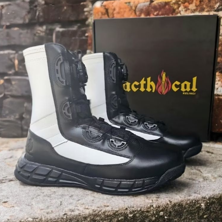 SEPATU PDL TALI PUTAR PROVOST TACTICAL KULIT ASLI ORIGINAL