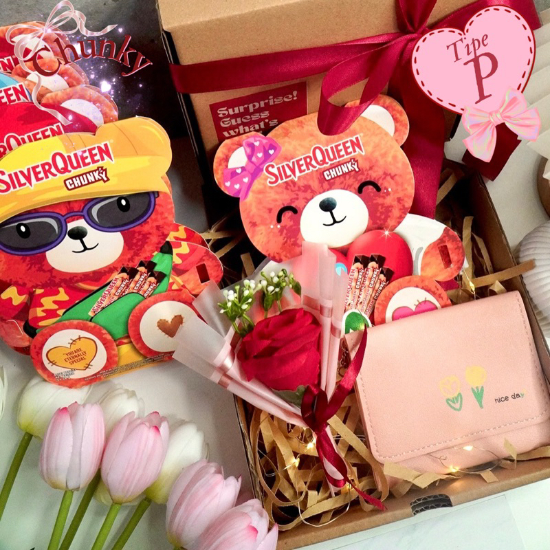 

Ukf5Pc6F4H (Kuliner.Kita) Hampers Snack Box Cokelat Kado Ulang Tahun Valentine Hadiah Pacar Gift Box