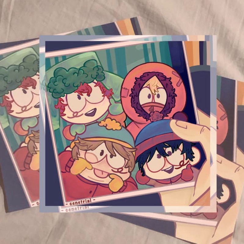 

-south park art prints