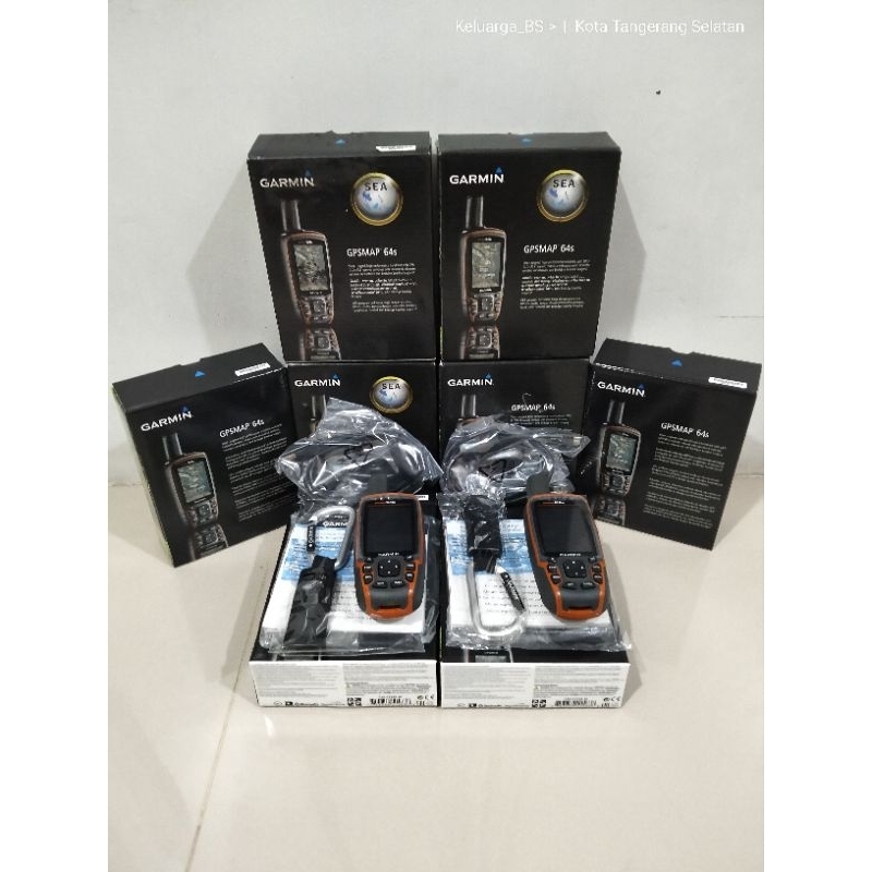 Garmin 64s Baru / Gpsmap Garmin 64s new Baru garansi Distributor