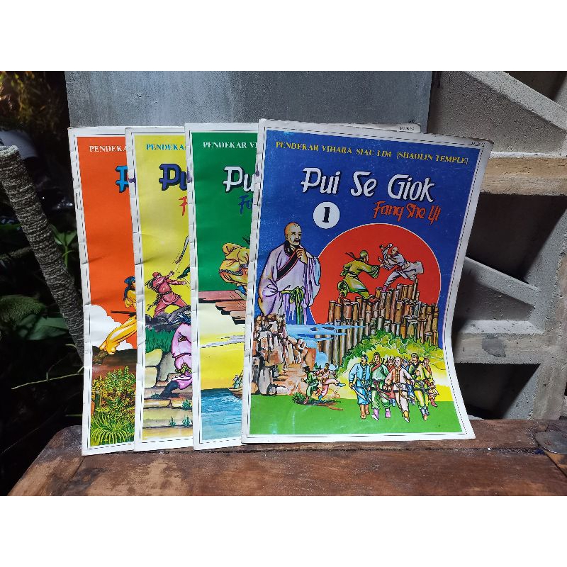 komik langka pui se giok, fang she yi jilid 1-4 tamat