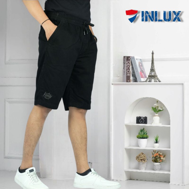 Celana Kendy pendek pria  katun twill 27-38
