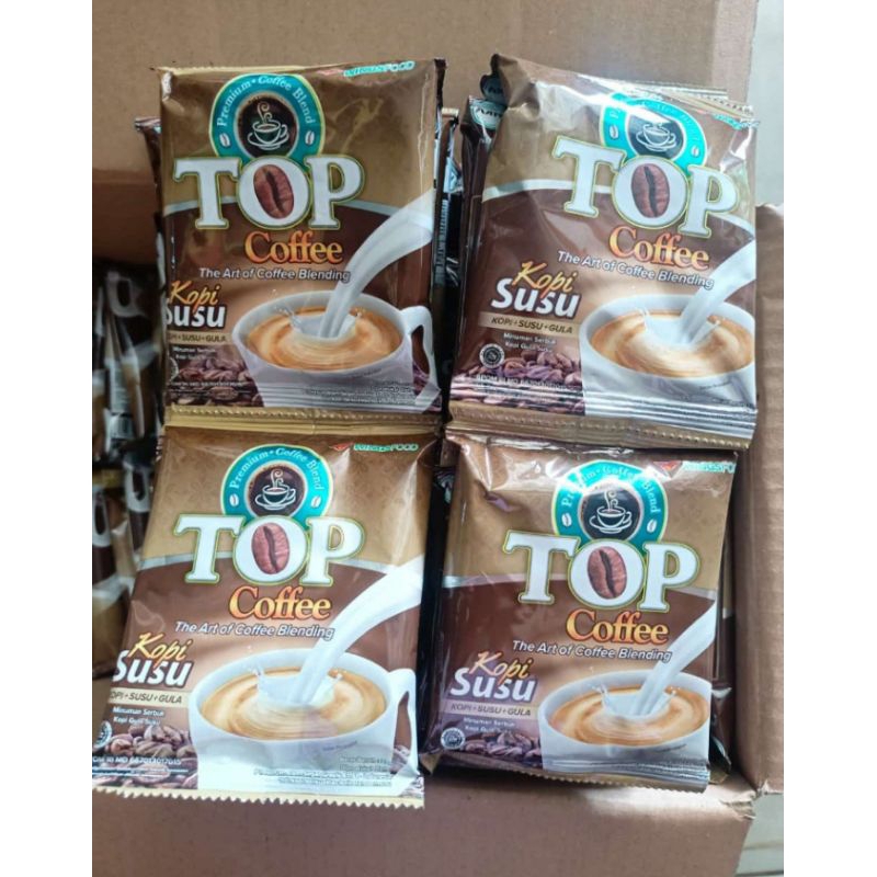 

2 RENTENG TOP COFFE SUSU / TOP KOPI SUSU