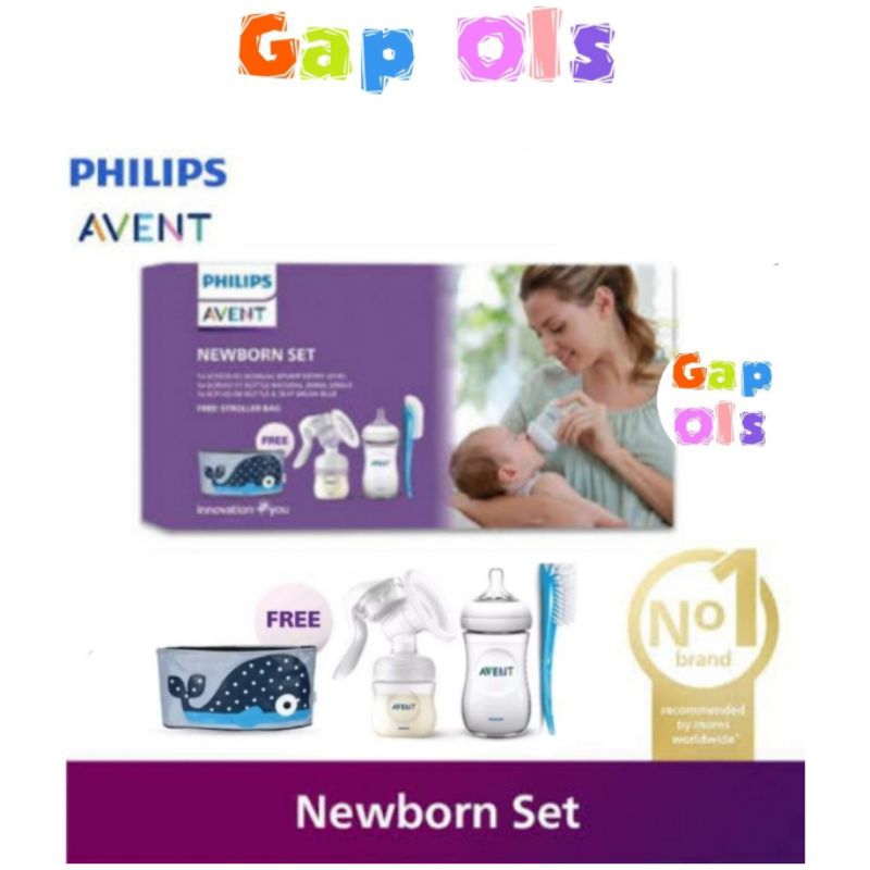 Philips Avent Newborn Set Free Stroller Bag Philips Avent Breastpump Philips Avent Pompa Asi