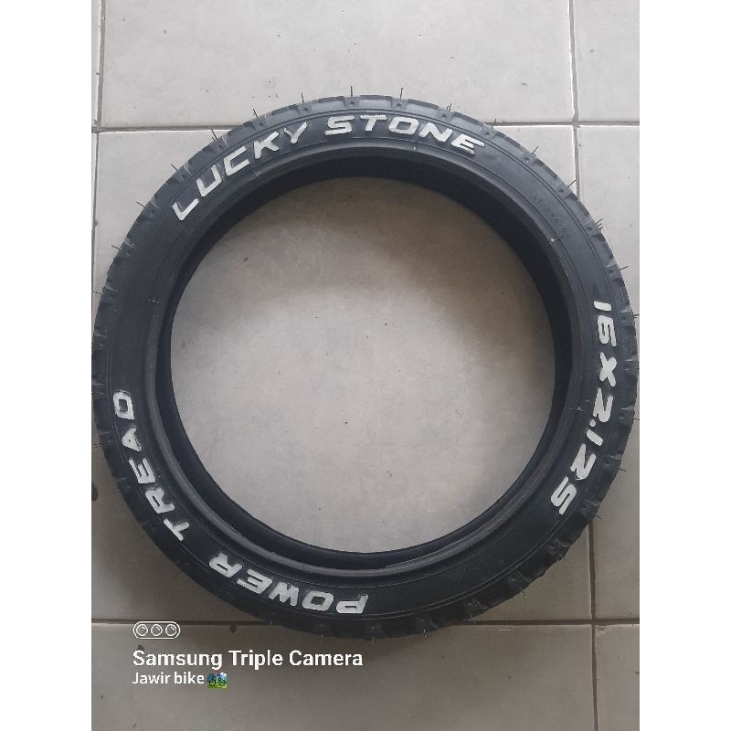 Ban Luar Lucky Stone 16 x 2.125 Ban Luar Sepeda Anak Bmx