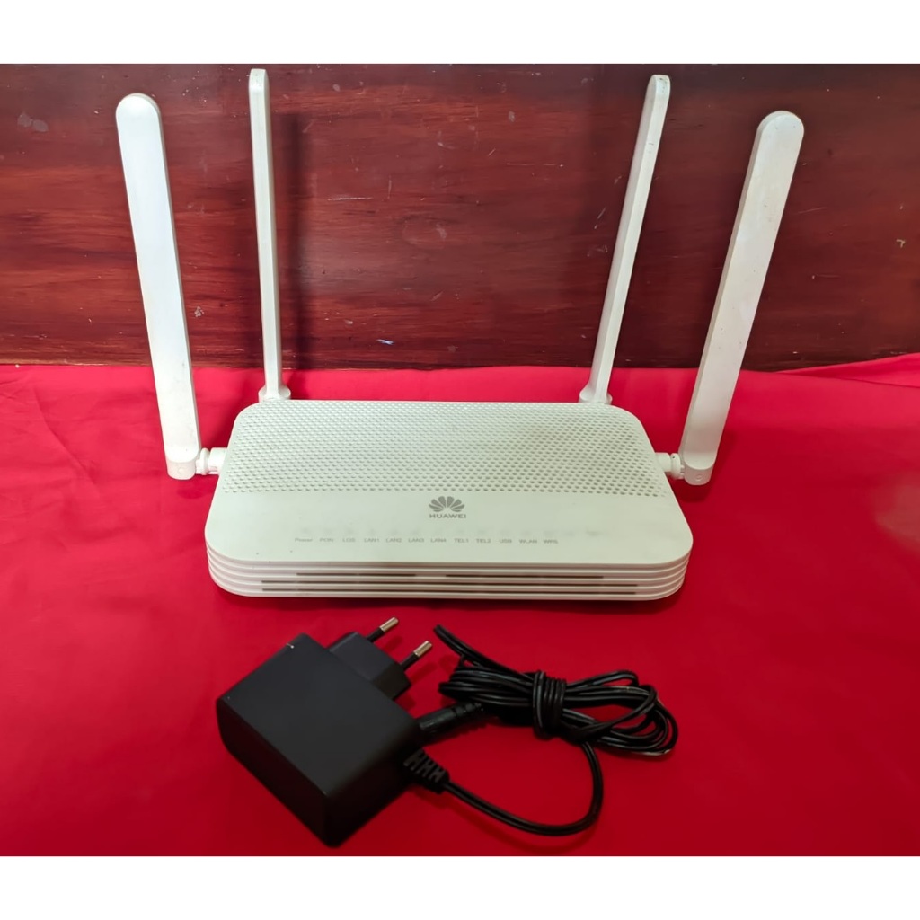 Router ONT Huawei HG8245W5-6T Premium Dual Band 5Ghz 4 Antena(Mulus Normal TESTED)