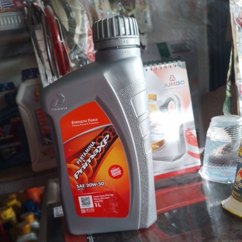 oli pertamina primaXP motor mobil 1Liter asli100%original prima xp