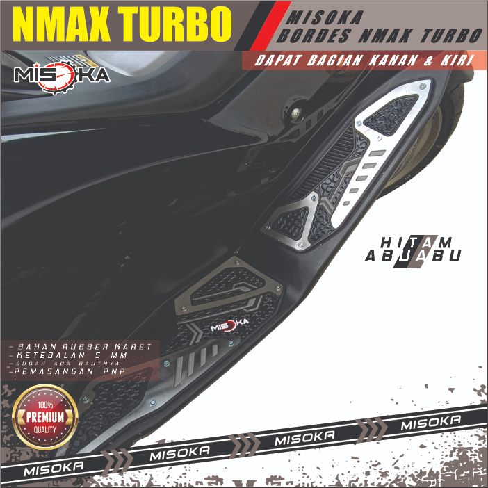 Misoka Bordes Nmax  Techmax Turbo Neo s Neo Pijakan Kaki motorcycle