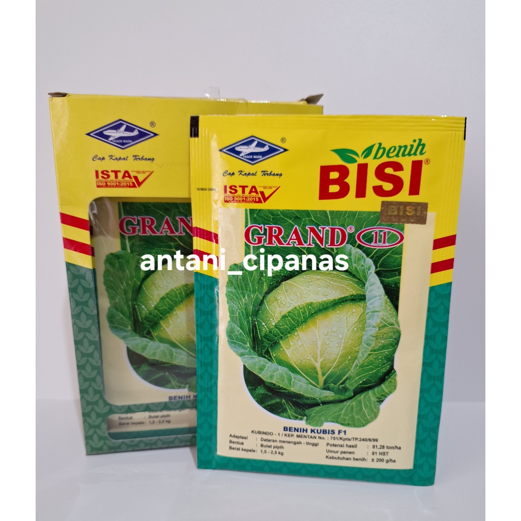 Benih Kol Kubis GRAND 11 15GR