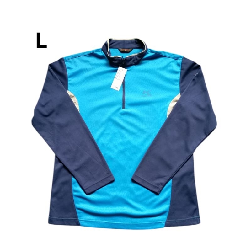 Kolping size L baselayer outdoor second inner kaos gunung bekas baju half zip sweater
