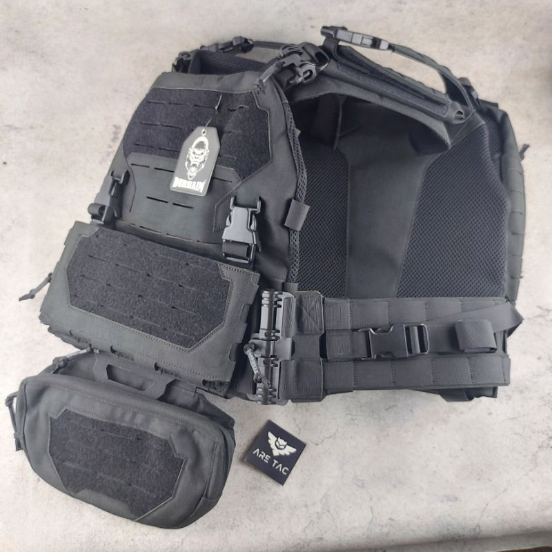 rompi durhaim black cobra brimob tni polri tactical bodyvest