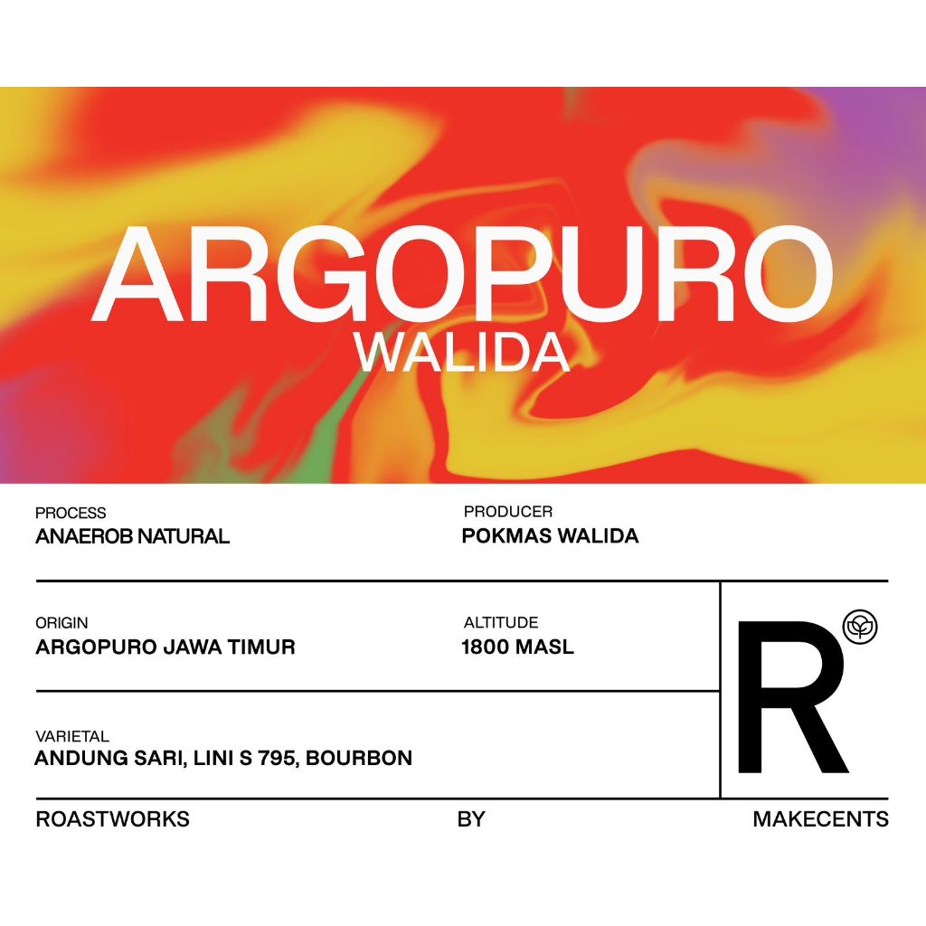 

Biji Kopi Arabica ARGOPURO WALIDA Single Origin Specialty Coffee (200g)