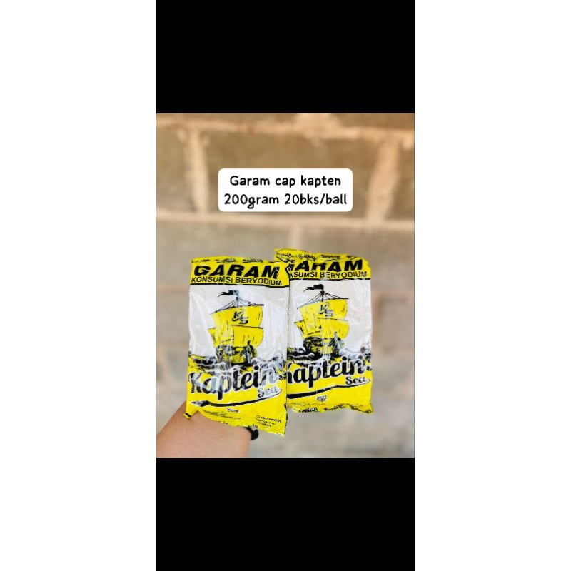 

garam kaptain beriodium 200 gram