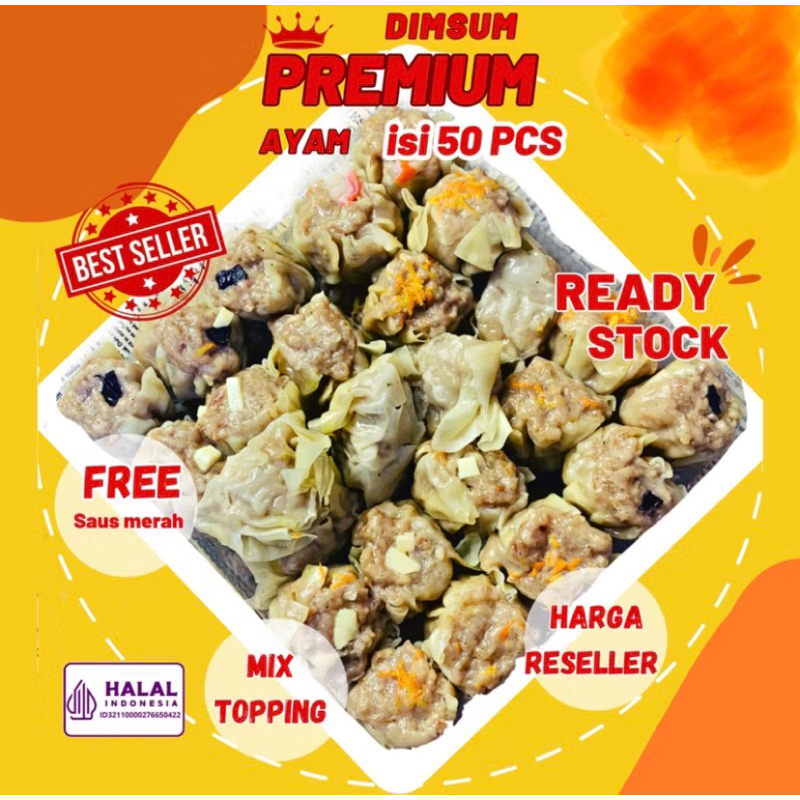 

Dimsum premium 50 pcs