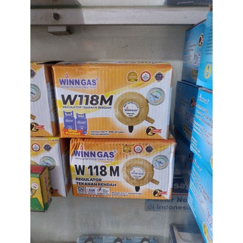 Winngas Regulator Tekanan Rendah W118M