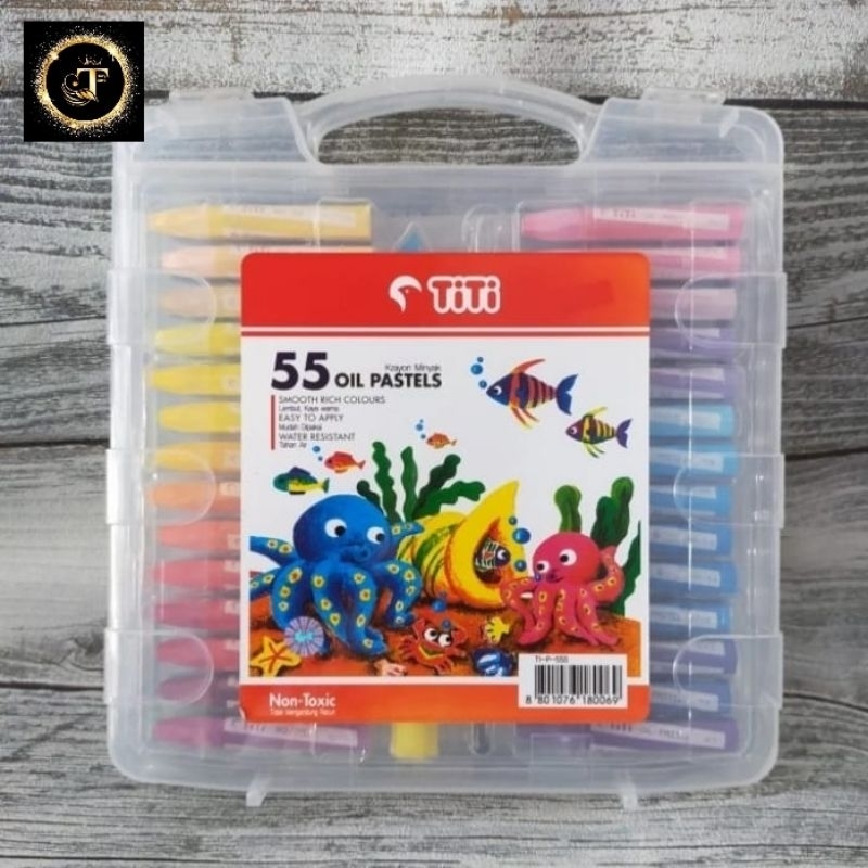 

Crayon Titi 55 warna oil pastel