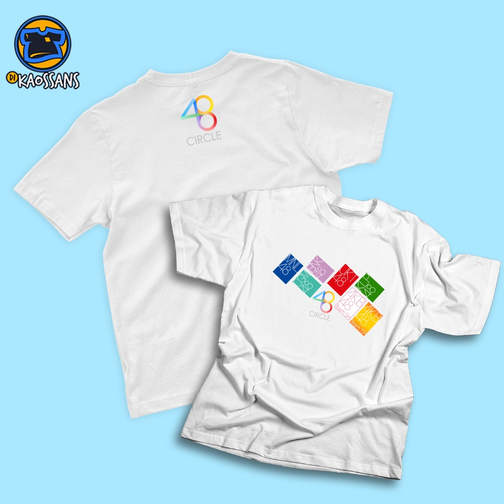 Kaos Pria 48 CIRCLE JKT48 AKB48 Dewasa Baju Atasan Unisex Kageclothing