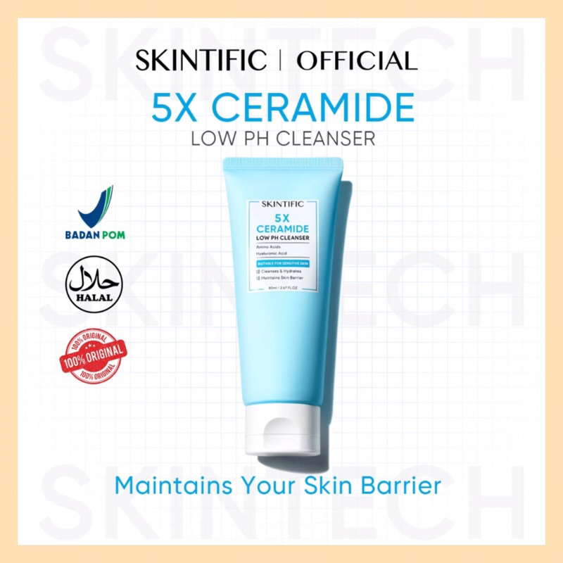 SKINTIFIC CLEANSER 5x CERAMIDE