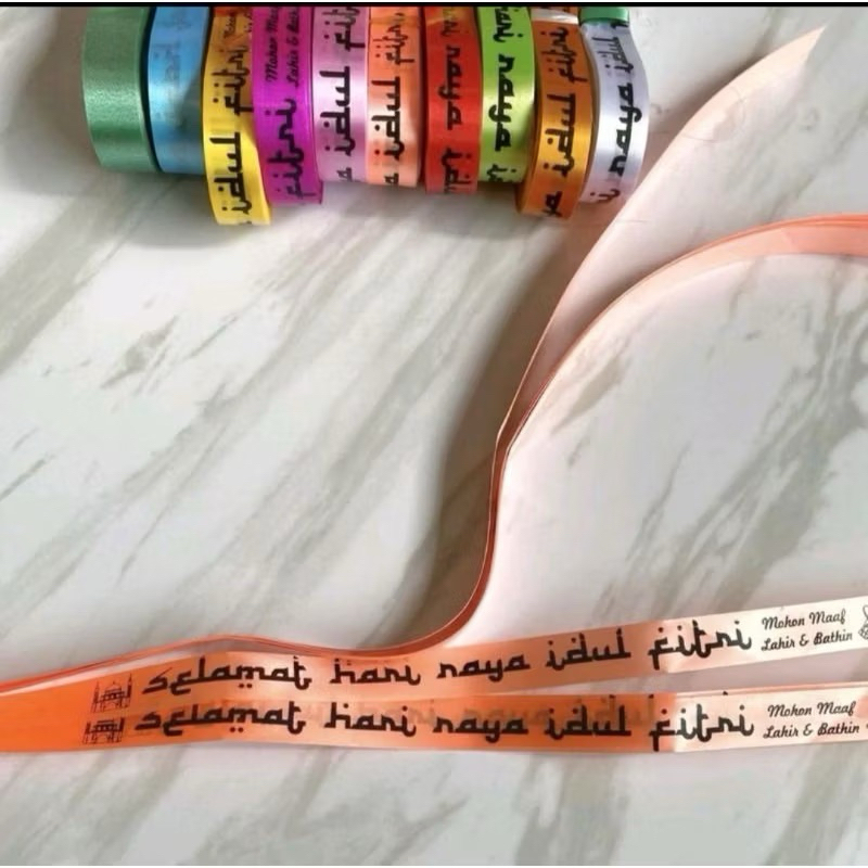 

Pita Jepang Lebaran 2 CM / pita Idul Fitri / Pita Lebaran / ornamen Lebaran