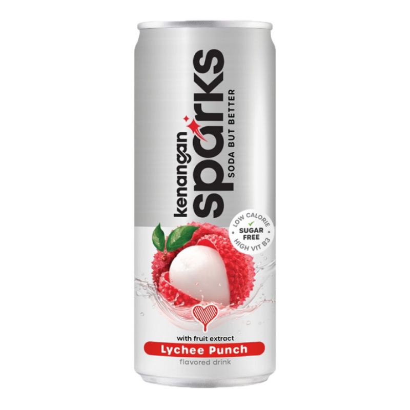 

Kenangan sparks minuman karbonasi punch kaleng 250 ml