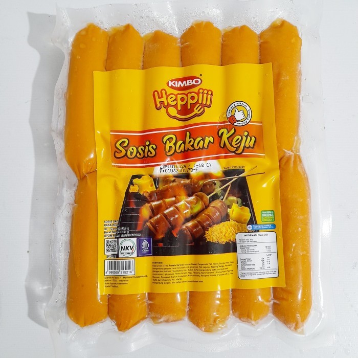 

KIMBO HEPIII SOSIS BAKAR KEJU 550 GR
