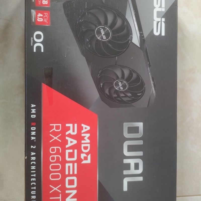 ASUS Dual RX6600 XT BEKAS