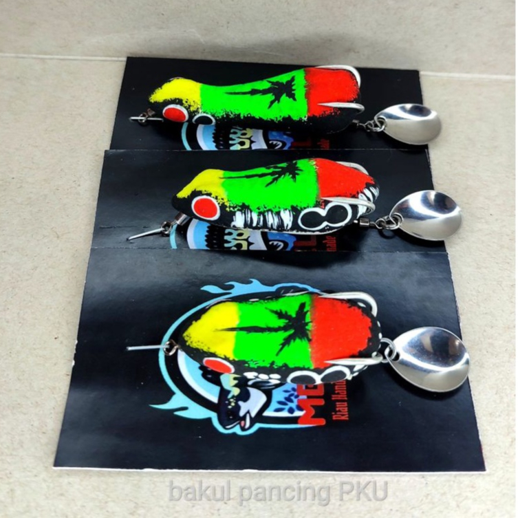 SOFT FROG RASTA MELAS LURE. 4cm. 5cm & 6cm. umpan karet.umpan mainan.umpan kodok. umpan casting. ump