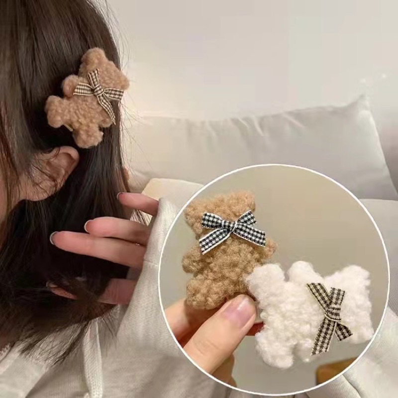 JEPIT RAMBUT ISI 2 JEPIT RAMBUT ANAK LUCU JEPIT PONI KARAKTER JEPIT BEAR JEPIT RABBIT JEPIT RAMBUT A