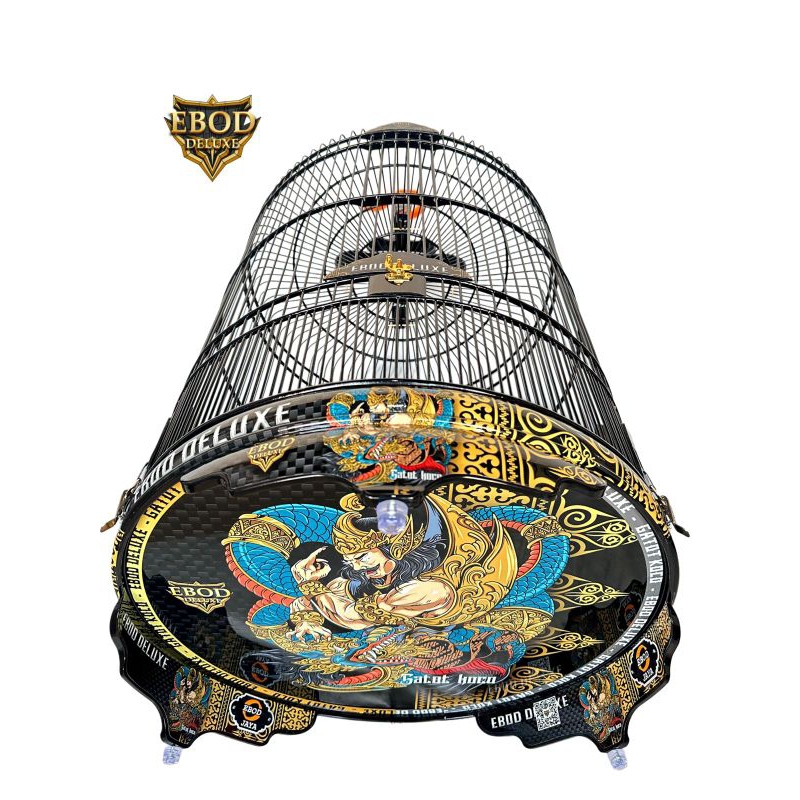 EBOD DELUXE GATOT KOCO . Ebod jaya indonesia original tebok pvc waterslide decal  diameter 58 ruji b