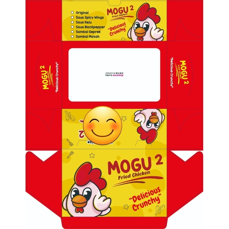 

DUS CUSTOM UKURAN 17X11X6,5 CM (MINIM ORDER 1.000 PCS)