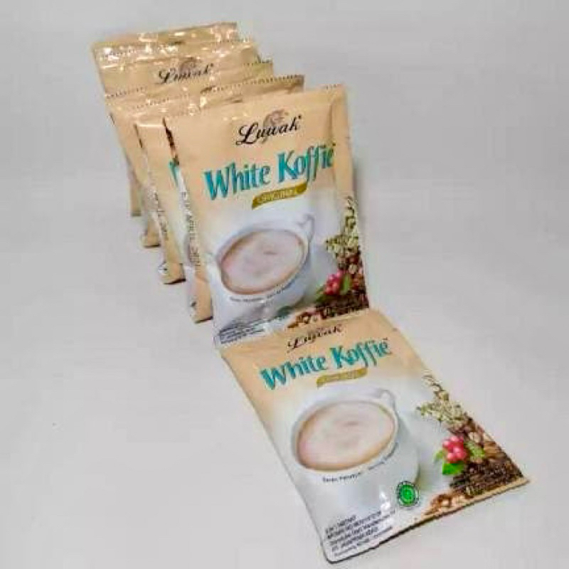 

KOPI LUWAK WHITE COFFE KEMASAN RENCENG