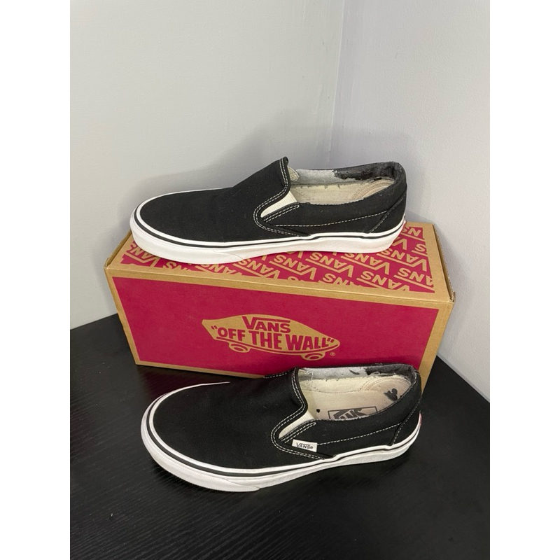 Heilla Sepatu Vans Slip on Hitam Wanita