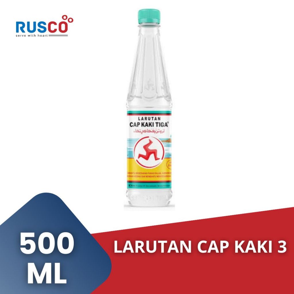 

Larutan Cap Kaki Tiga 500ml [ 1 pcs ]