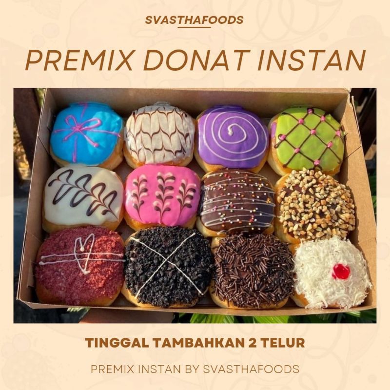 

Svasthafoods Premium Donat Instan