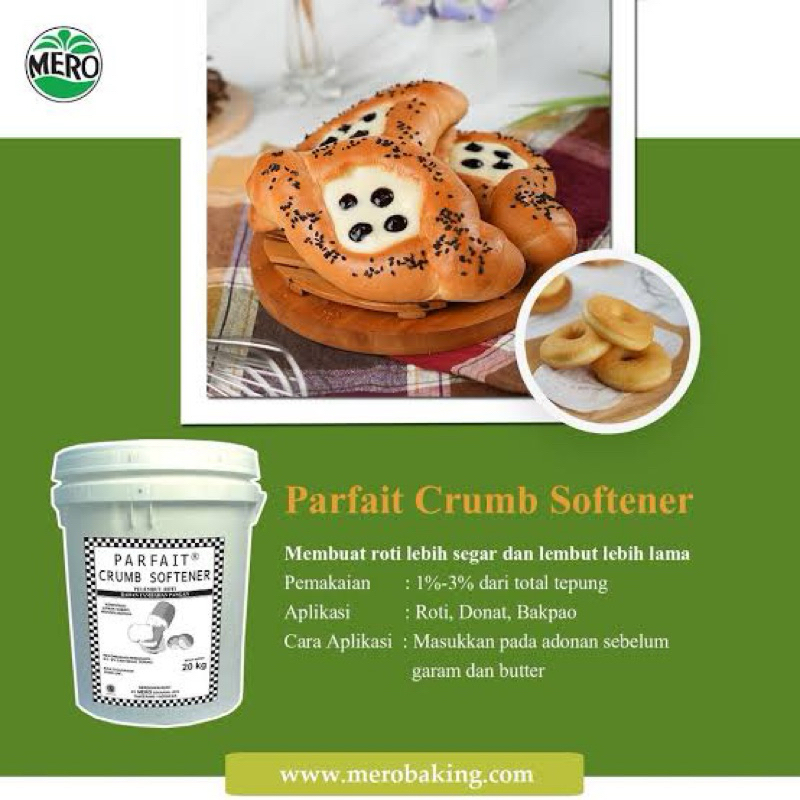 

Mero Parfait Crumb Softener repack 250gr