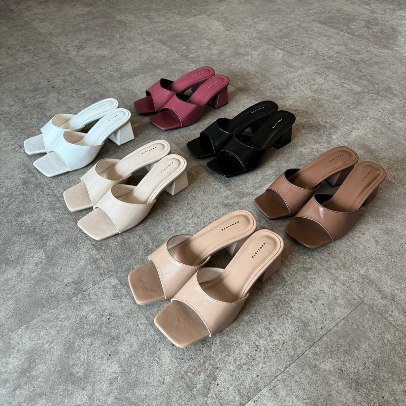 [ BARTISTE ] CACA HEELS WANITA | Heels Wanita Daily | Sepatu Heels Nyaman | Block Heels Hak Tahu (5 