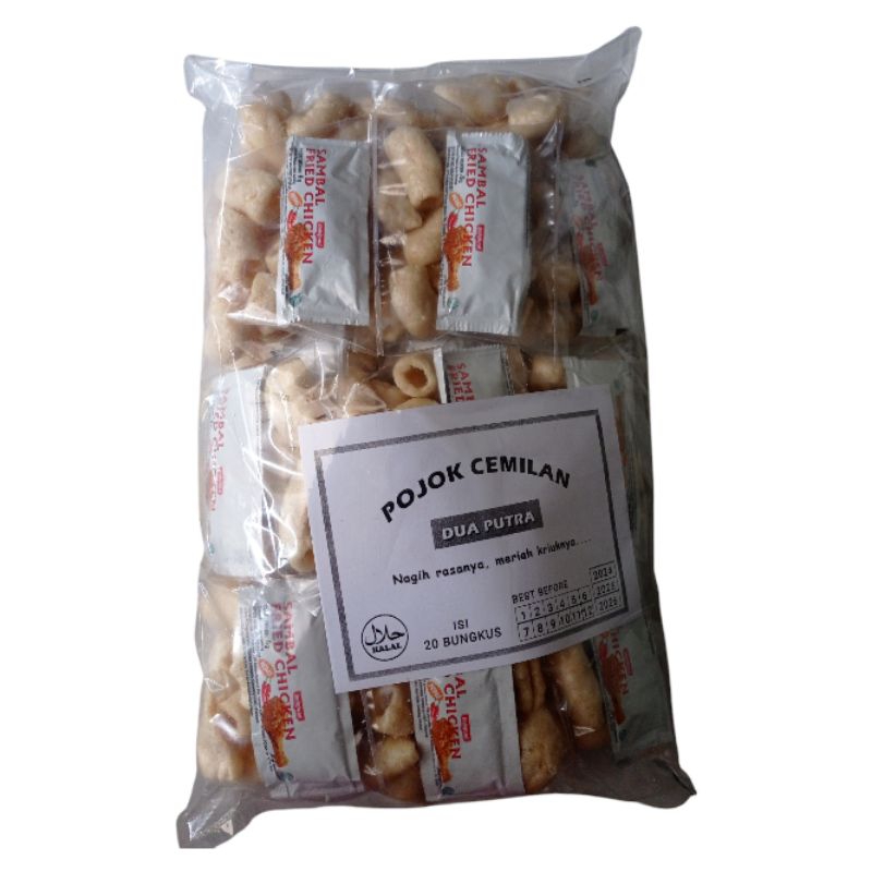 

Makaroni dengan saus chicken isi 20