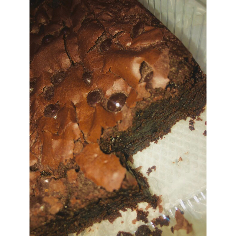 

Fudgy brownie + adm 10%