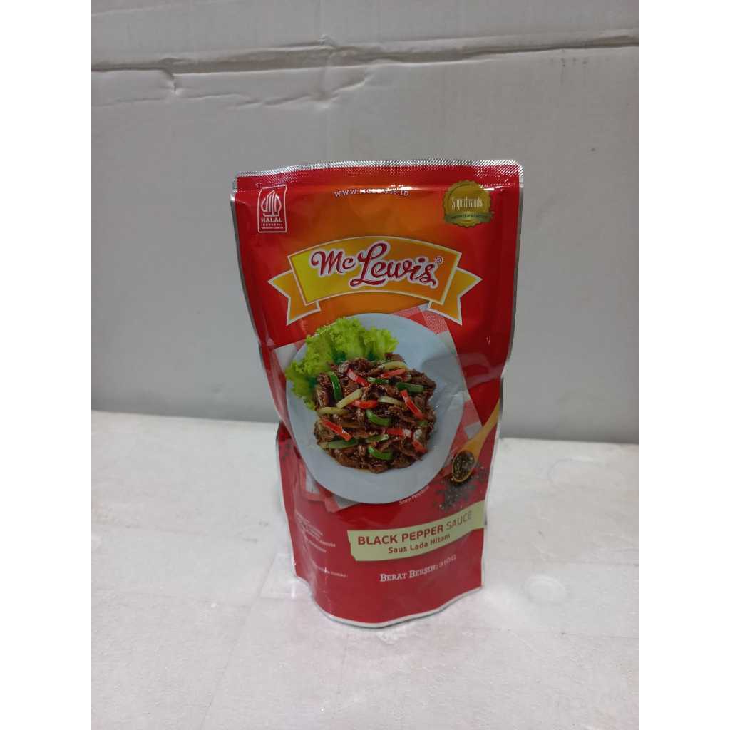 

MC Lewis Black Pepper sauce 310g 1Pcs